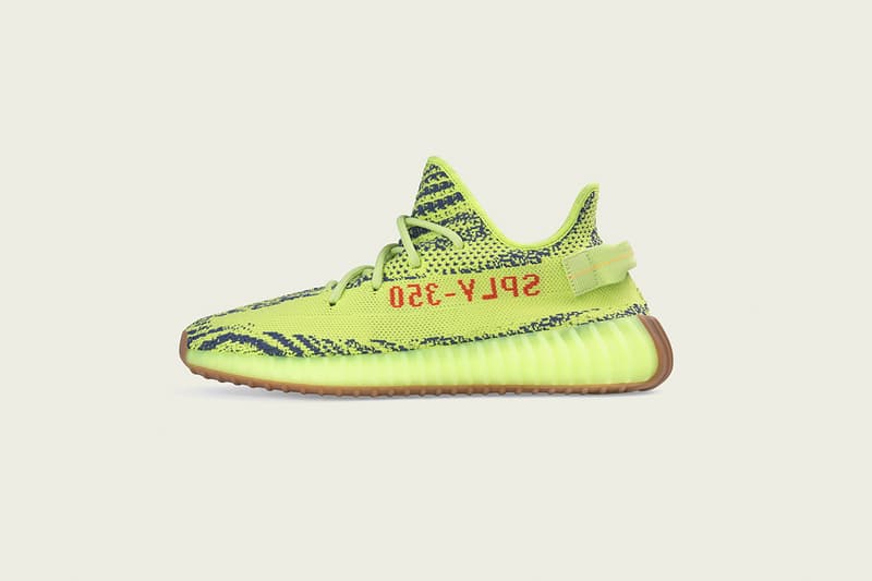 adidas Originals YEEZY BOOST 350 V2 配色「Semi Frozen Yellow」台灣發售情報
