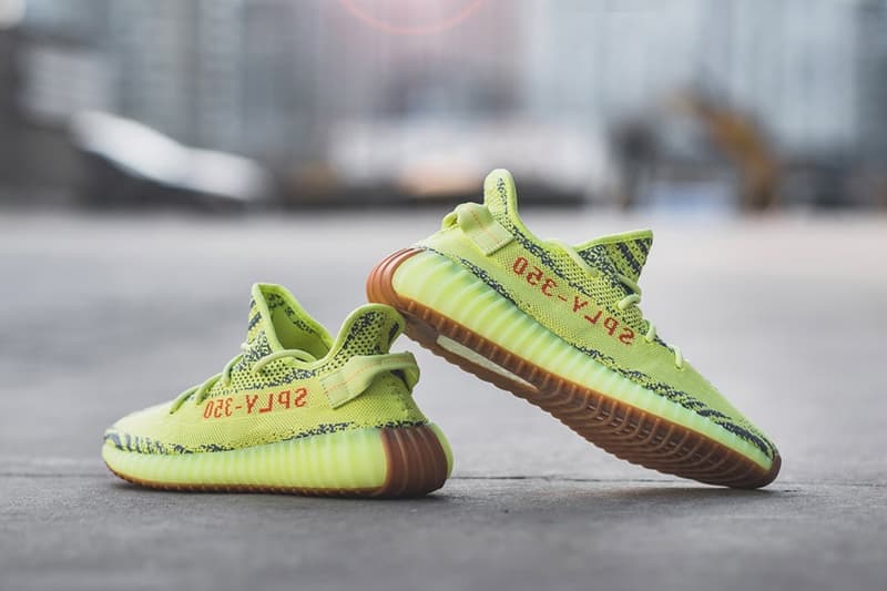 adidas YEEZY BOOST 350 V2「Semi Frozen Yellow」販售店點名單公佈