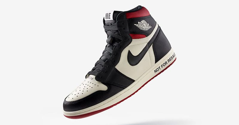 jordan 1 red not for resale