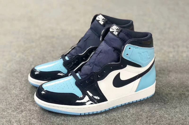 Air Jordan 1「UNC」漆皮版本全方位實物照曝光