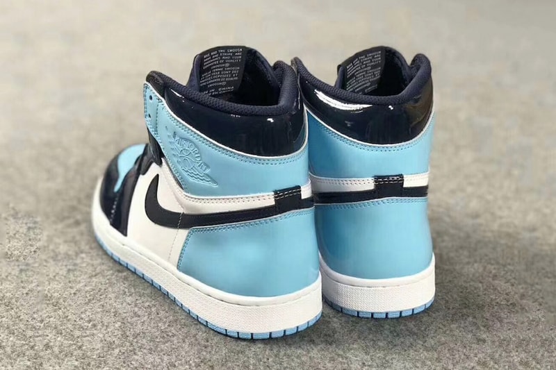 Air Jordan 1「UNC」漆皮版本全方位實物照曝光
