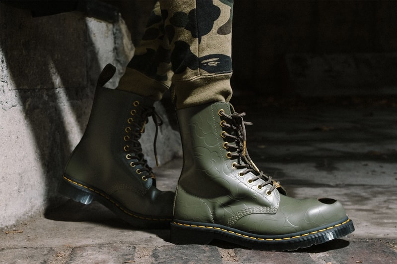 A BATHING APE® x Dr. Martens 全新聯乘系列型錄登場