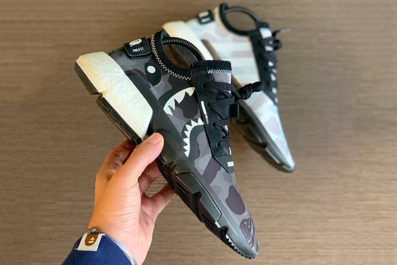 A BATHING APE® x NEIGHBORHOOD x adidas Originals 三方聯乘 POD-S3.1 更多實物諜照曝光