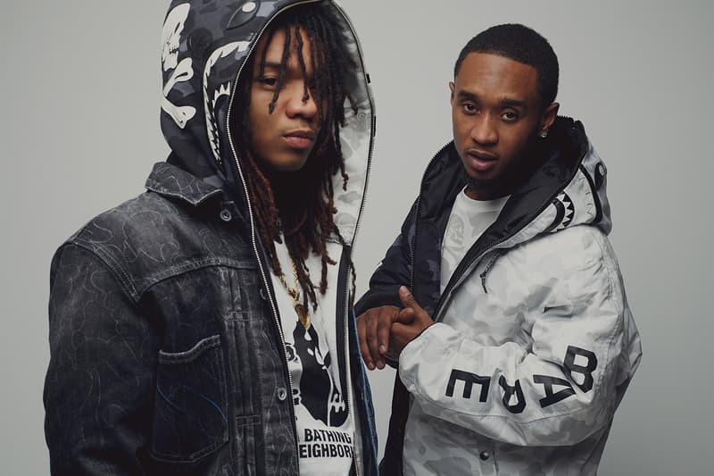 Rae Sremmurd 出鏡 A BATHING APE® x NEIGHBORHOOD 全新聯乘系列 Lookbook