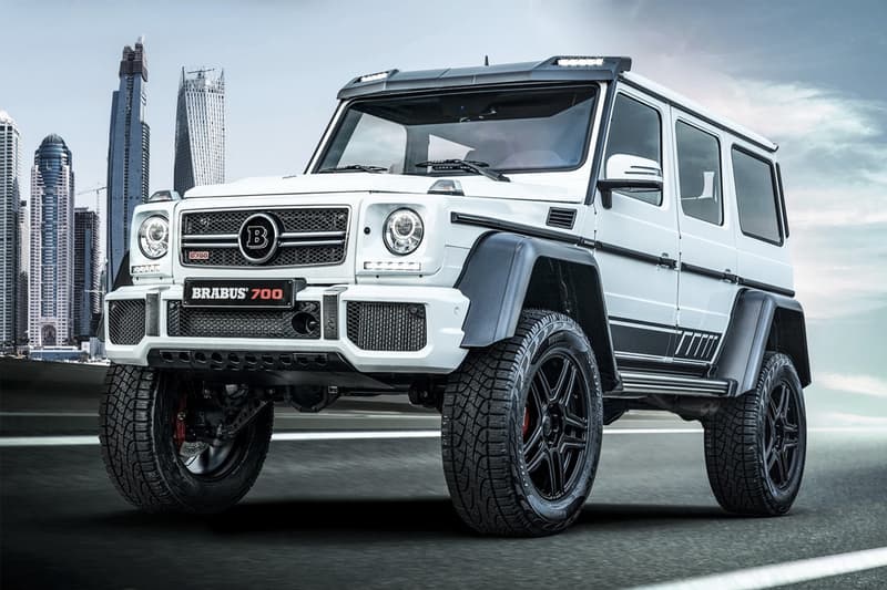 霸氣盡顯 − Brabus 打造 G63 全新 4x4² 改裝版本