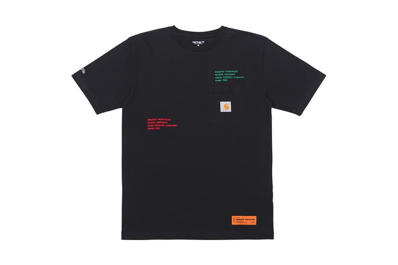 Heron Preston x Carhartt WIP 2018 聯乘系列完整公開