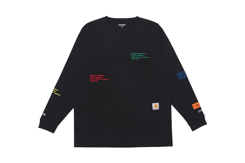 Heron Preston x Carhartt WIP 2018 聯乘系列完整公開