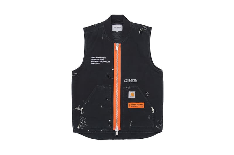 Heron Preston x Carhartt WIP 2018 聯乘系列完整公開