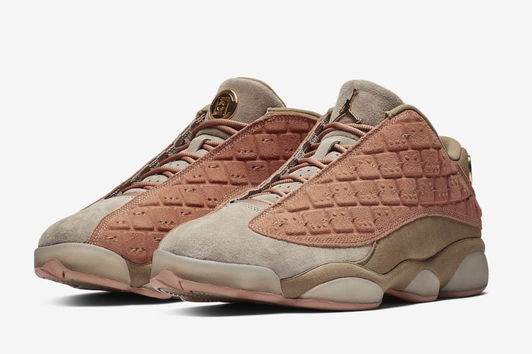 兵馬俑元素注入!CLOT x Air Jordan 13 Low 聯乘鞋款官方圖片釋出