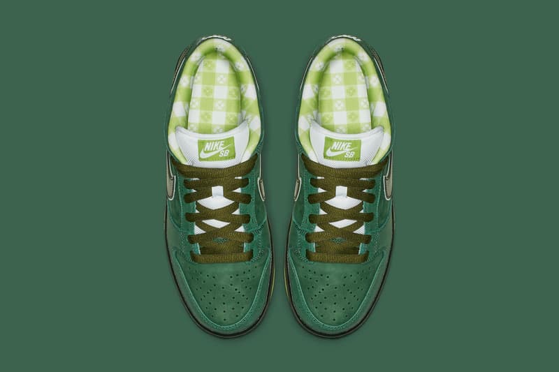 Concepts x Nike SB Dunk Low「Green Lobster」官方圖片釋出