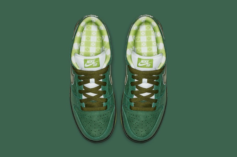 Concepts x Nike SB Dunk Low「Green Lobster」官方圖片釋出