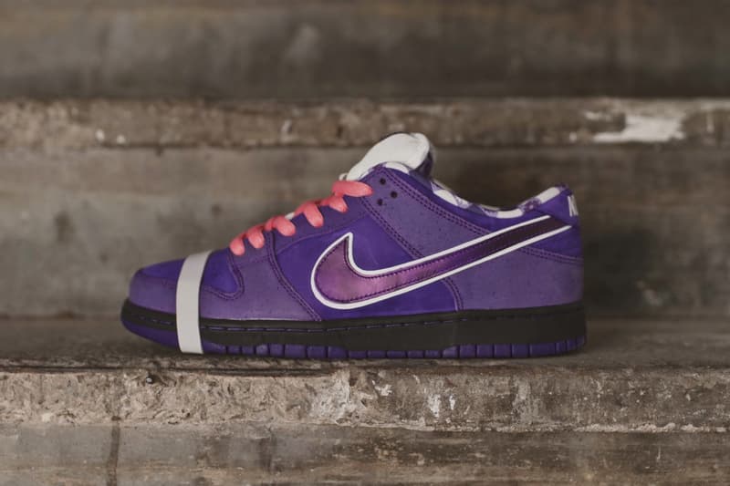 近賞 Concepts x Nike SB Dunk Low 全新 Purple Lobster