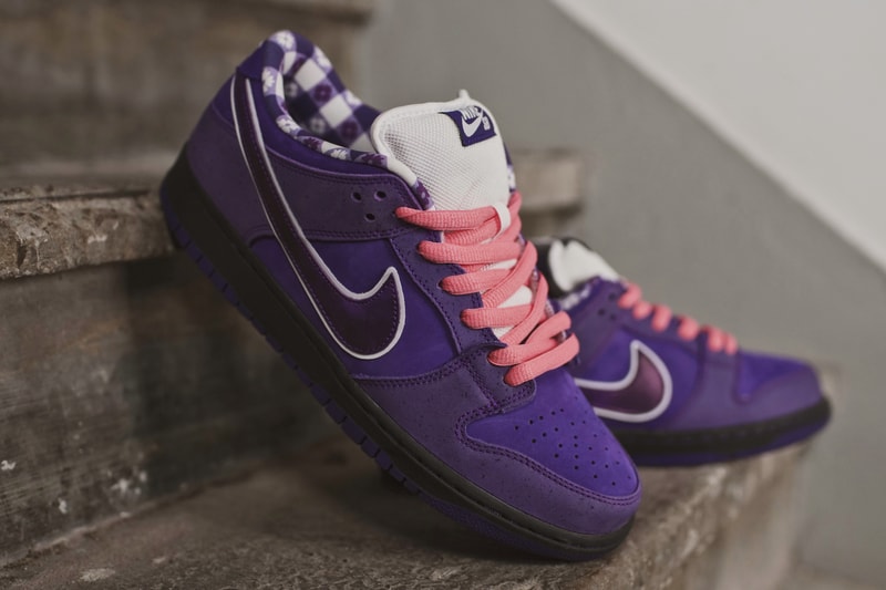 近賞 Concepts x Nike SB Dunk Low 全新 Purple Lobster