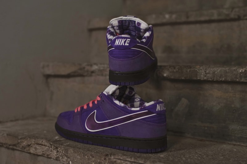 近賞 Concepts x Nike SB Dunk Low 全新 Purple Lobster