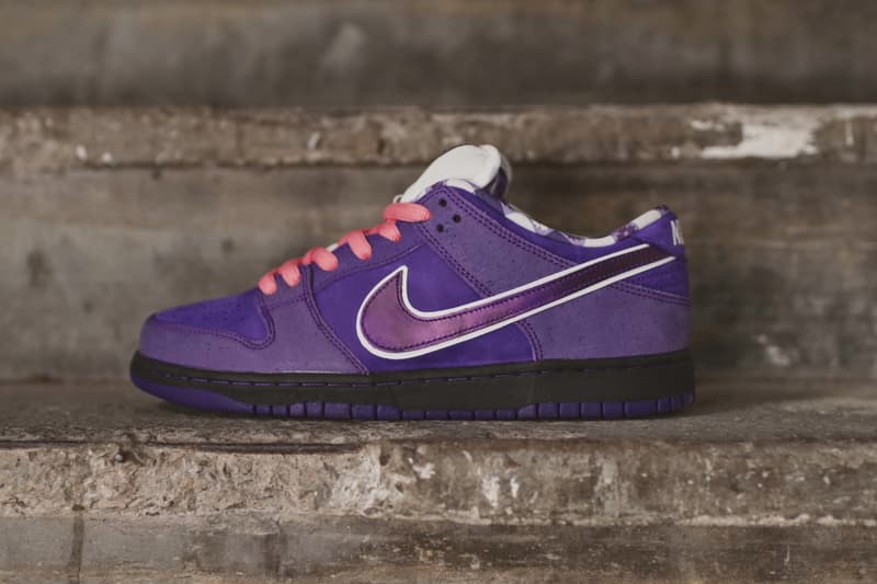 近賞 Concepts x Nike SB Dunk Low 全新 Purple Lobster