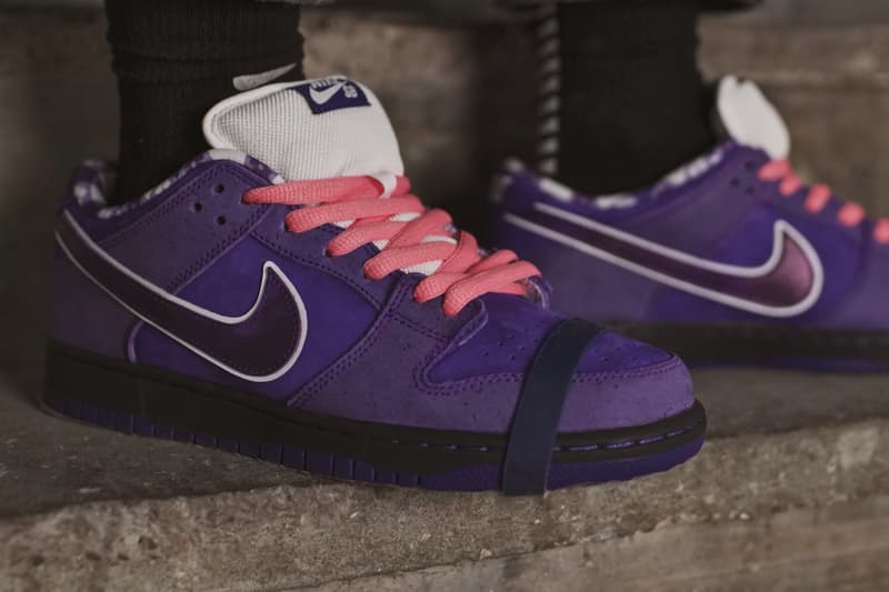 近賞 Concepts x Nike SB Dunk Low 全新 Purple Lobster