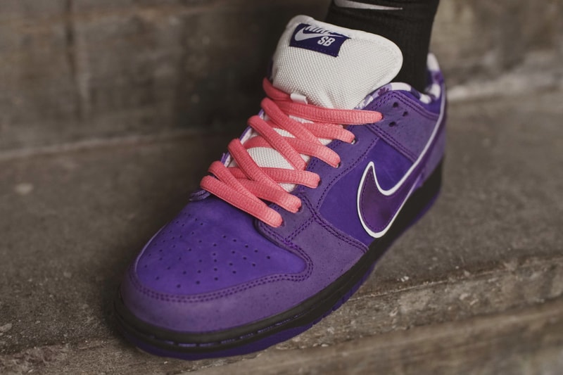 近賞 Concepts x Nike SB Dunk Low 全新 Purple Lobster