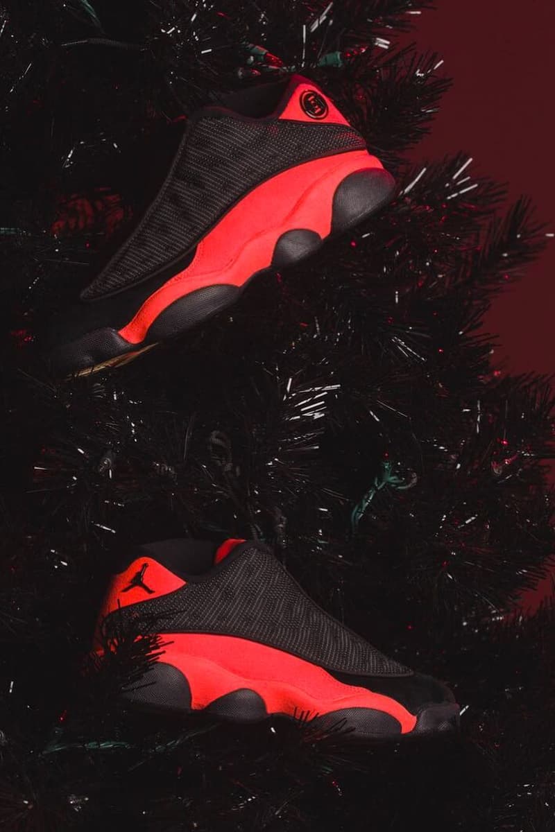 搶眼紅外線?!陳冠希揭示全新配色 CLOT x Air Jordan 13