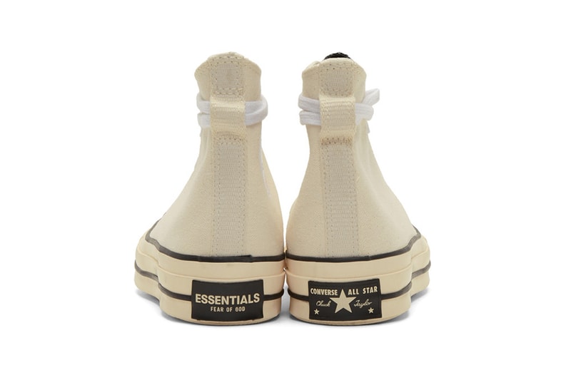 Fear of God 副線品牌 ESSENTIALS x Converse Chuck 70 突擊上架