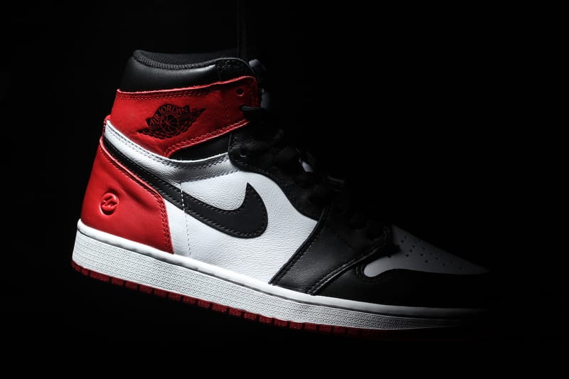 Jordan 1 black toe fragment Clearance