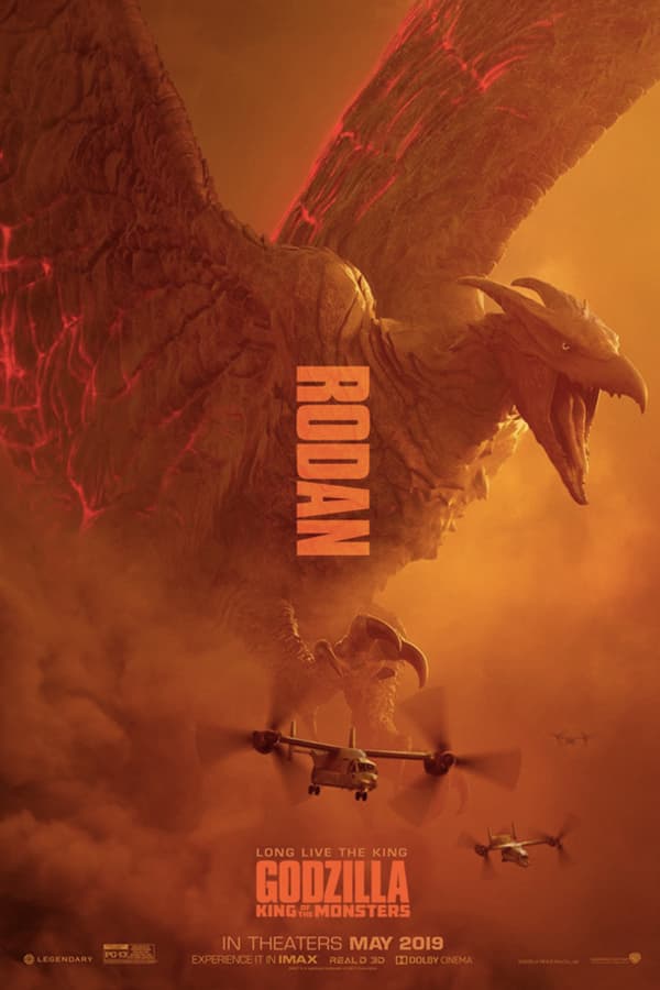 三大巨獸登場!《哥斯拉:怪獸之王》最新電影海報釋出