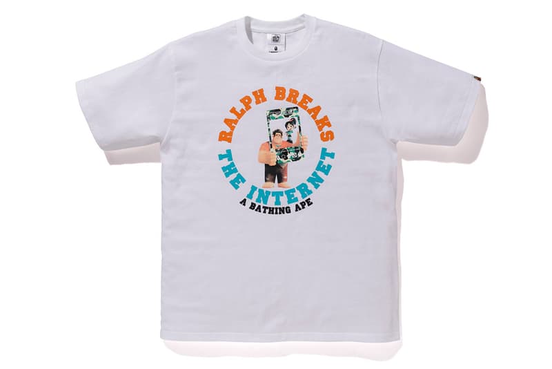 A BATHING APE® x《Ralph Breaks the Internet》聯乘系列上架