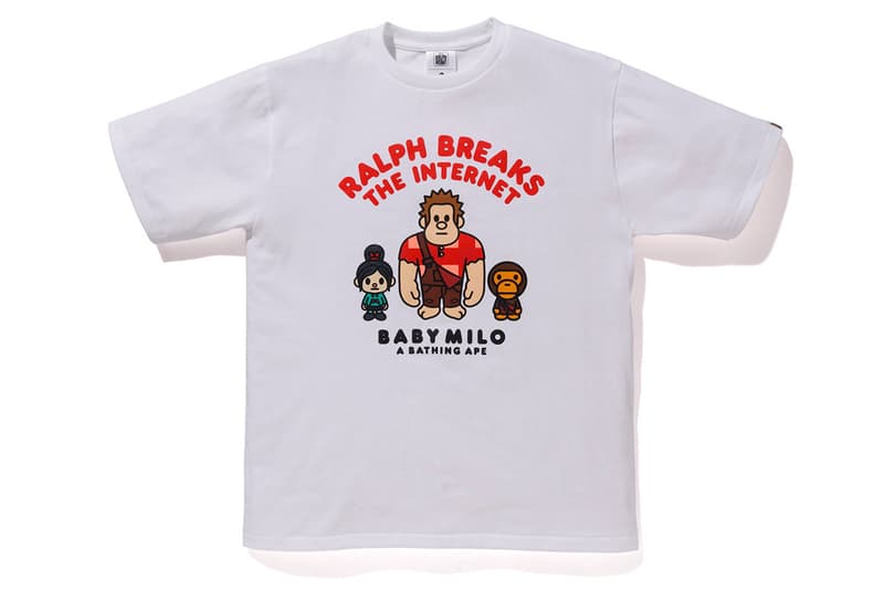 A BATHING APE® x《Ralph Breaks the Internet》聯乘系列上架