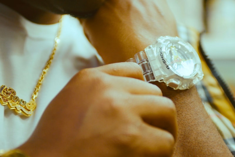 A$AP Ferg x G-SHOCK 攜手打造「鑽石」手錶