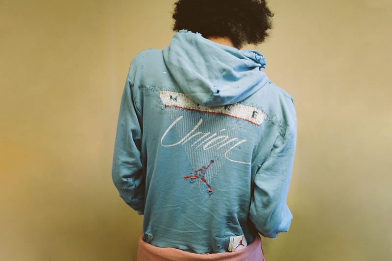 Union LA x Jordan Brand 破壞造舊服飾系列