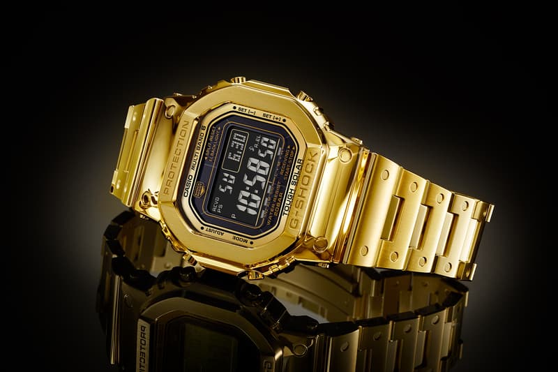 究極奢華！18K 純金造 G-Shock DW-5000 量產化確認