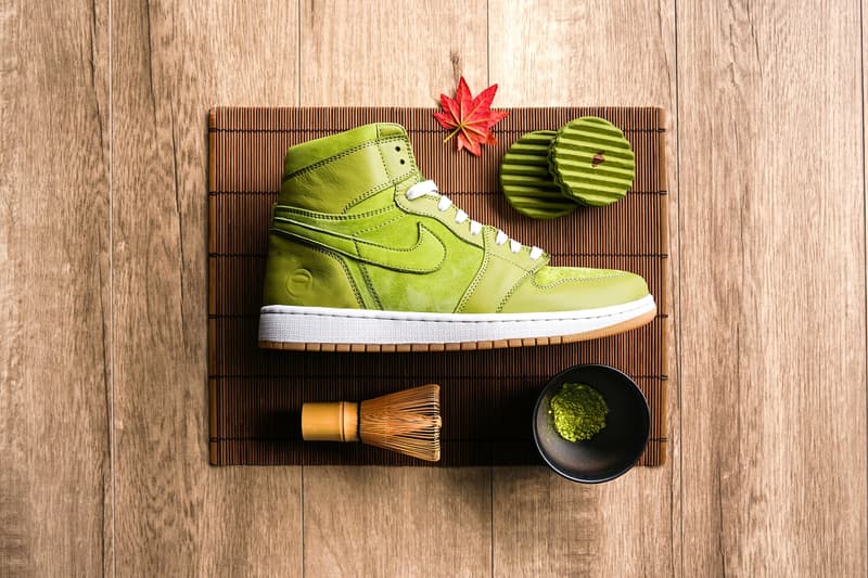 球鞋客製師 Chase Shiel 打造「抹茶」主題 Air Jordan 1