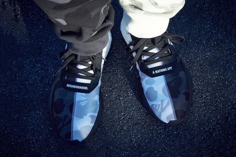 近賞 NEIGHBORHOOD x A BATHING APE® x adidas Originals 三方聯乘鞋款