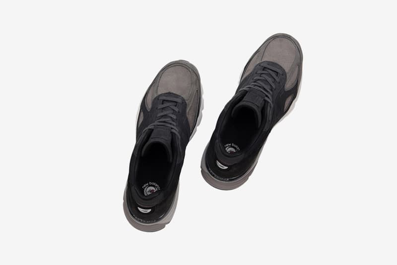 年度壓哨之作!New Balance 990V4 全新黑魂皮革版本降臨