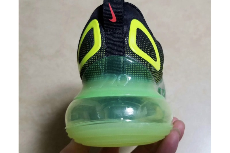 Nike 2019 年最新大作 Air Max 720「Neon」配色曝光