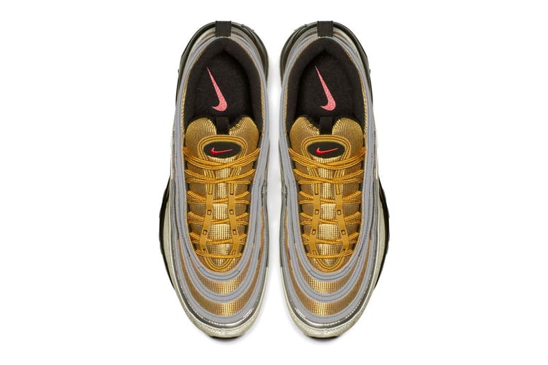 金銀相間 − Nike Air Max 97 全新別注配色上架消息公佈