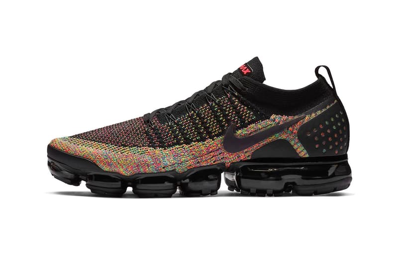 Nike Air VaporMax Flyknit 2.0 全新「Multi-Color」配色登場