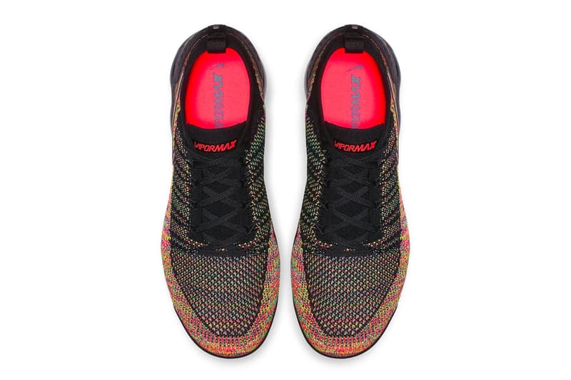 Nike Air VaporMax Flyknit 2.0 全新「Multi-Color」配色登場