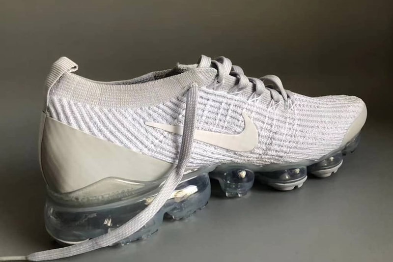 疑似 Nike Air VaporMax Flyknit 3.0 最新版本諜照曝光