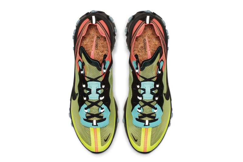 Nike 人氣跑鞋 React Element 87 全新「Volt / Racer Pink」配色登場