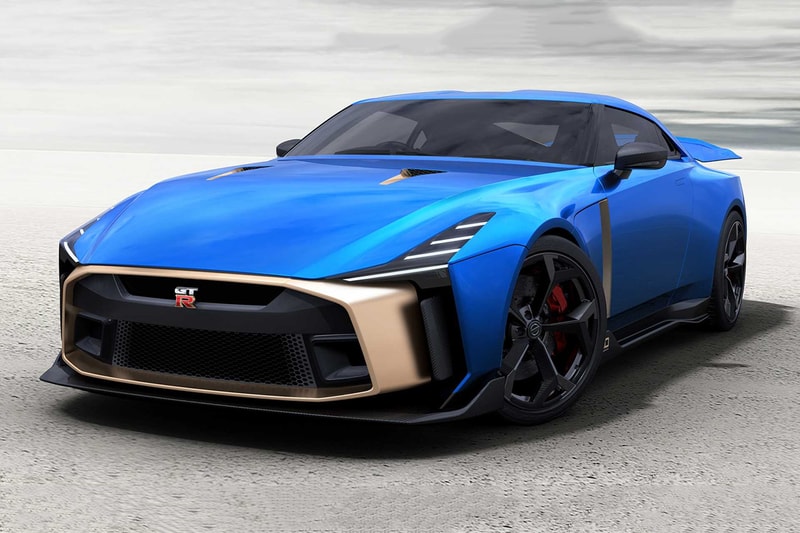 搶先預覽 Nissan 聯手 Italdesign 打造日產 GT-R50 藍色樣式完整面貌