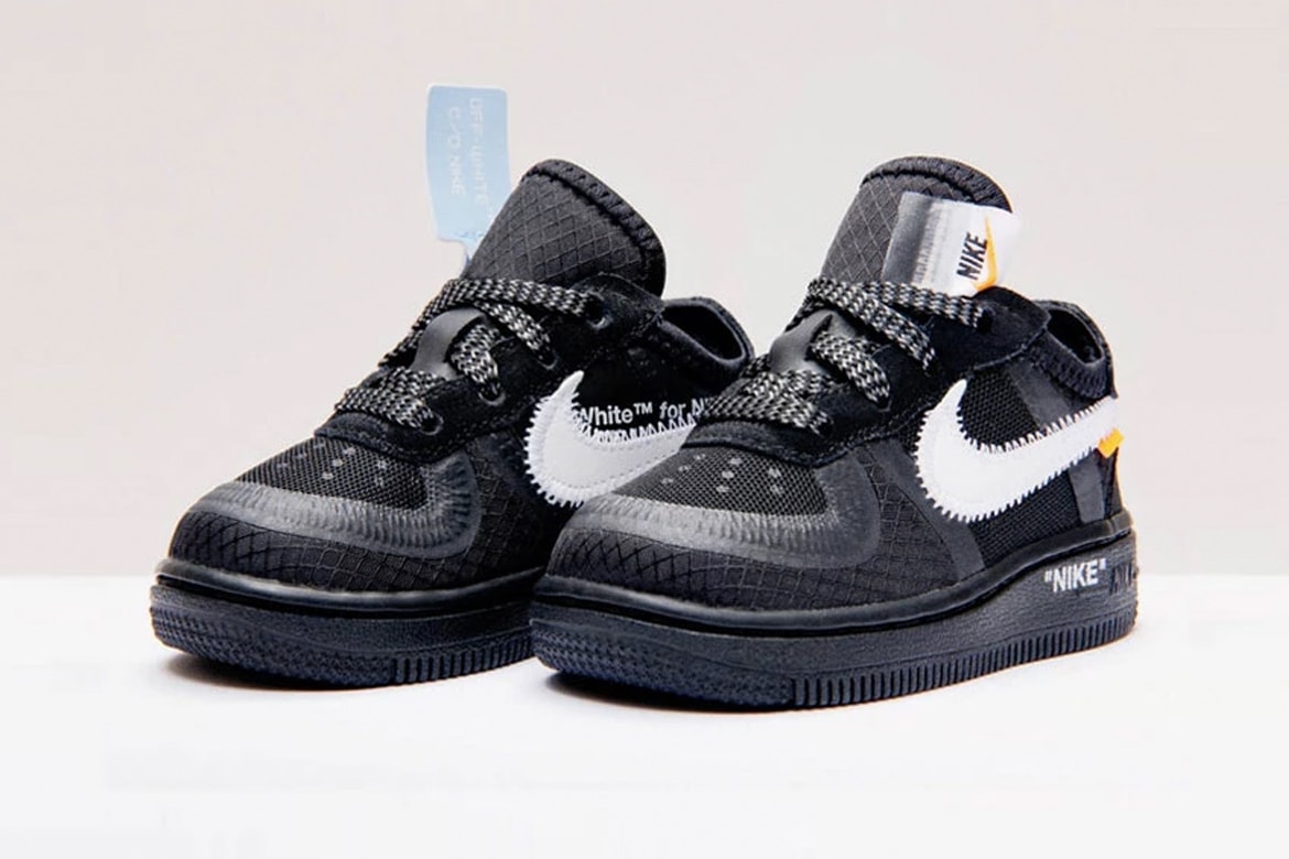 Off-White™ x Nike Air Force 1 全新「Black」&「Volt」配色販售店點公佈
