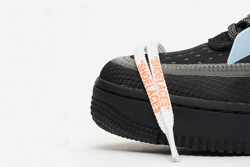 近賞 Off-White™ x Nike 聯乘 Air Force 1 全新「Black」配色