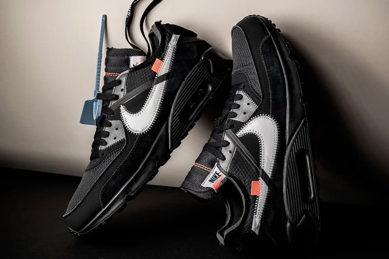 Off-White™ x Nike Air Max 90 黑色版本上架消息曝光