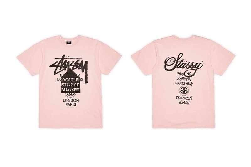 Stüssy x Dover Street Market 聯乘 World Tour Pack 系列上架