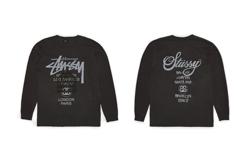 Stüssy x Dover Street Market 聯乘 World Tour Pack 系列上架