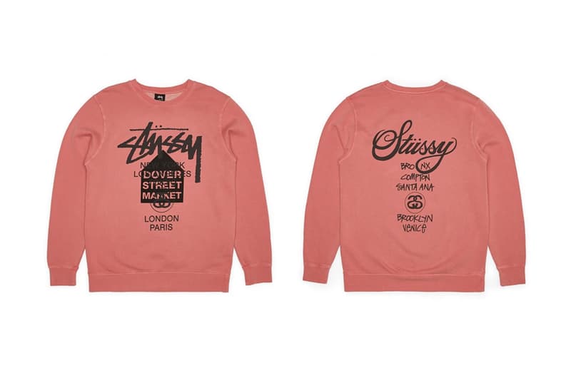 Stüssy x Dover Street Market 聯乘 World Tour Pack 系列上架