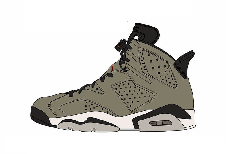 Travis Scott x Jordan Brand 全新聯乘 Air Jordan 6 上架消息曝光