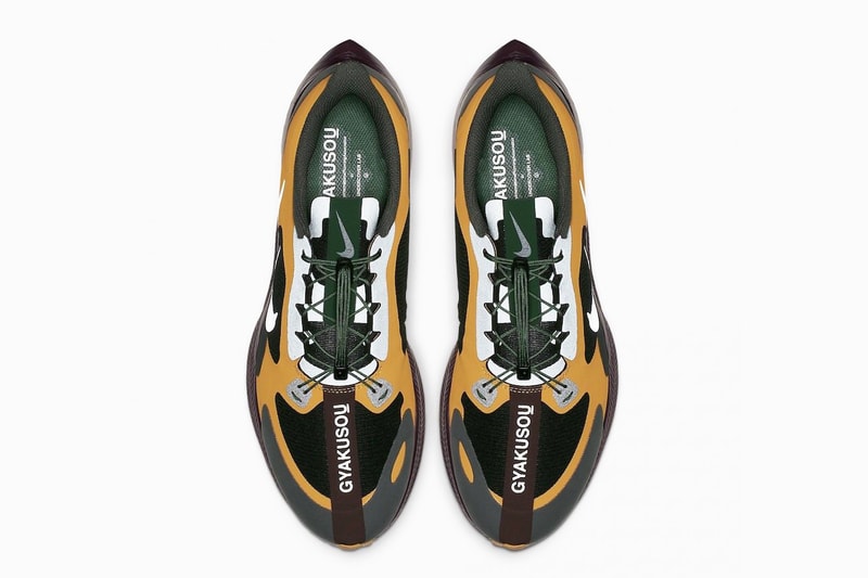 搶先預覽 UNDERCOVER x Nike GYAKUSOU 全新聯乘跑鞋 Zoom Pegasus Turbo 