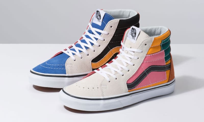 Vans 為 Sk8-Hi & Slip-On  釋出全新「Patchwork」別注配色