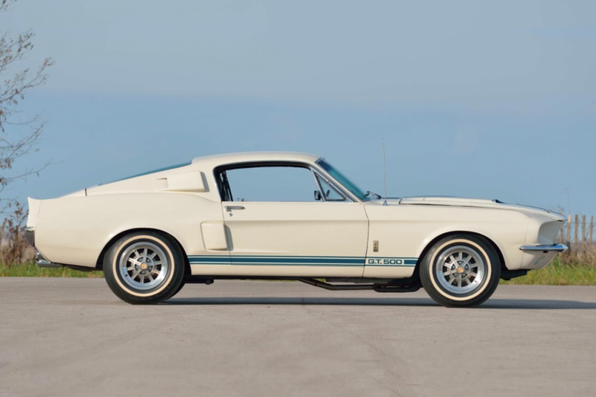 全球僅此一輛 − 1967 年 Ford Mustang Shelby GT500 以 220 萬美元高價售出